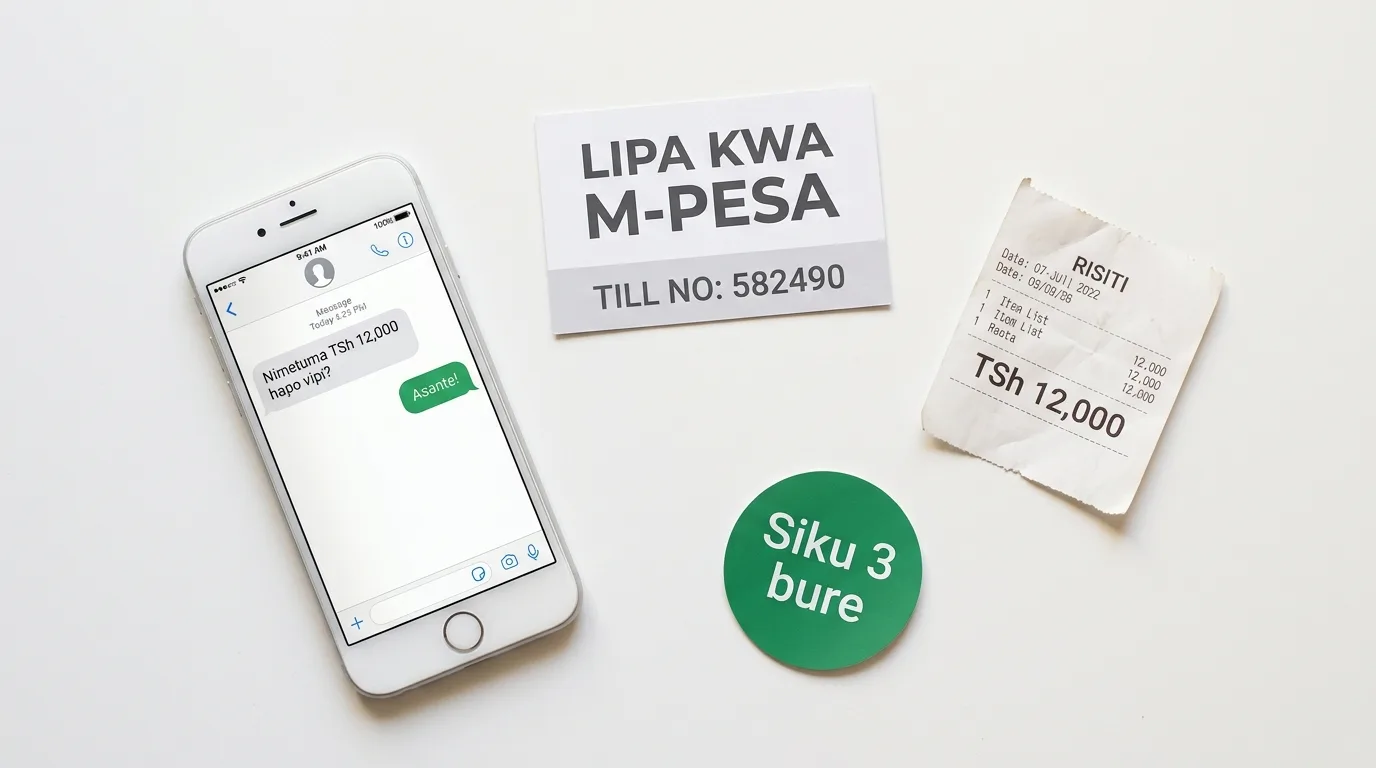 Trusted payments — M-Pesa, Tigo Pesa, cash